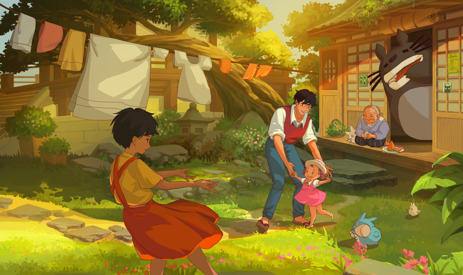 99 hinh anh ghibli 4k dep me ly hinh nen anime chill thu gian 13479 40