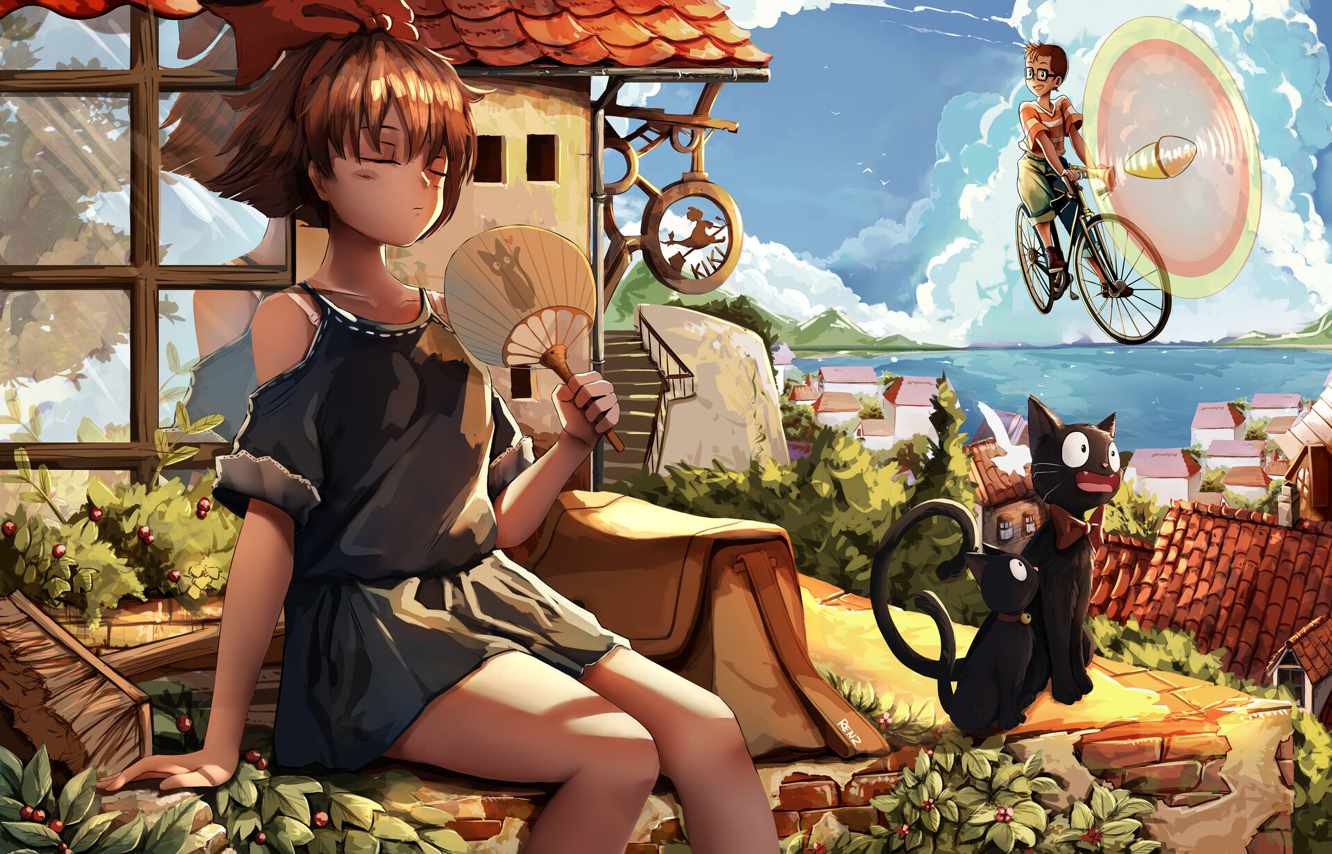 99 hinh anh ghibli 4k dep me ly hinh nen anime chill thu gian 13479 41