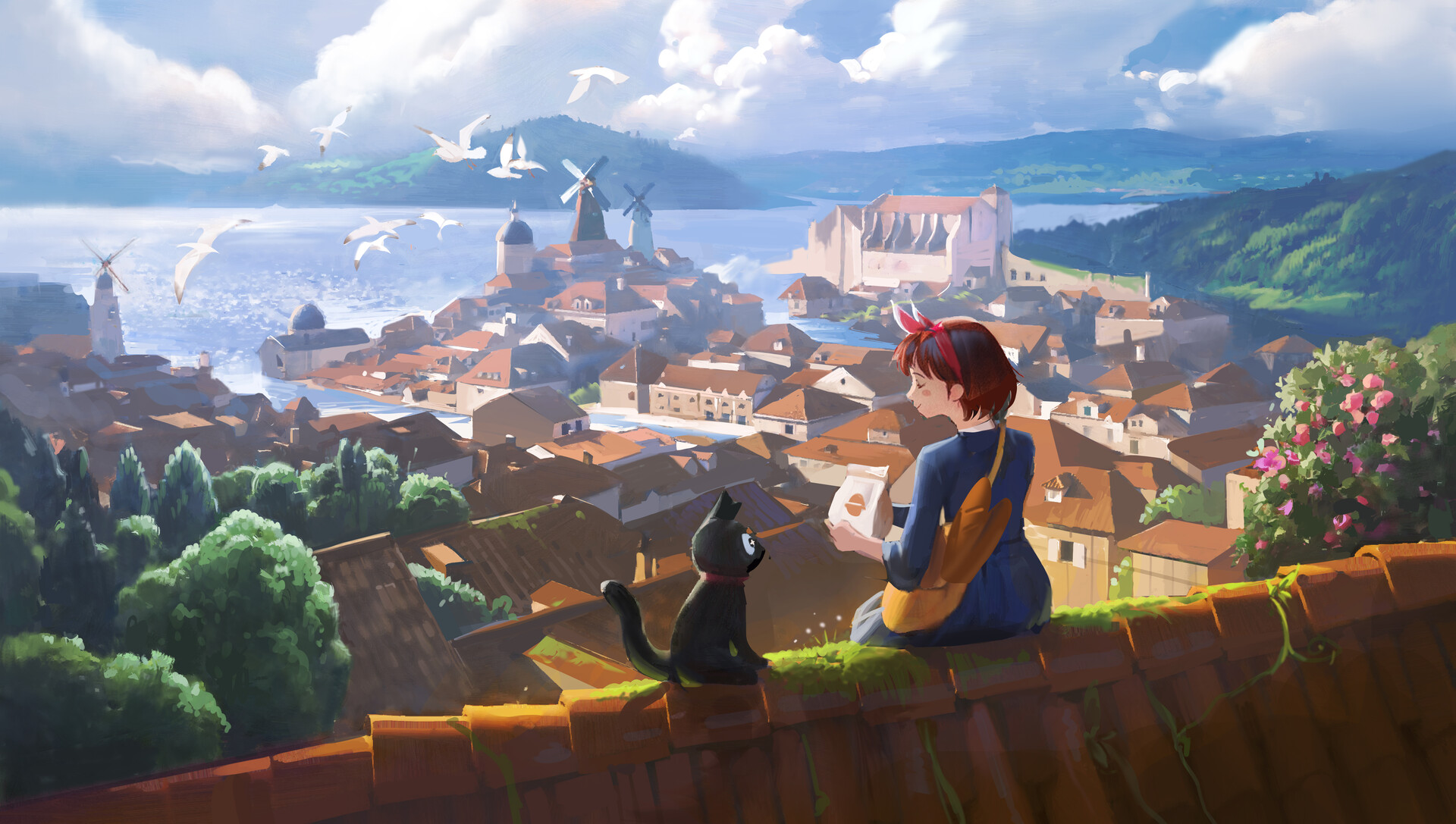 99 hinh anh ghibli 4k dep me ly hinh nen anime chill thu gian 13479 9