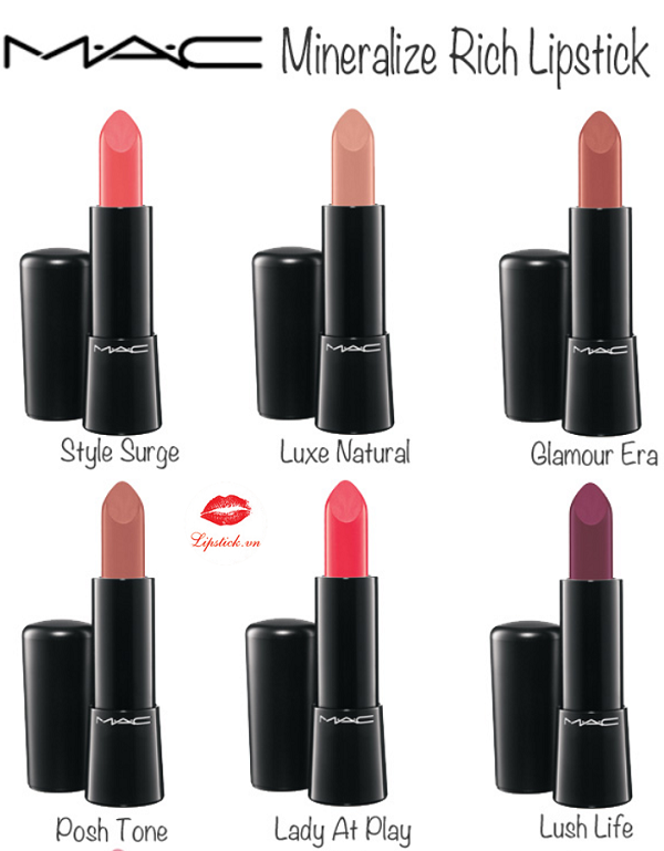 Son MAC Mineralize Rich Lipstick