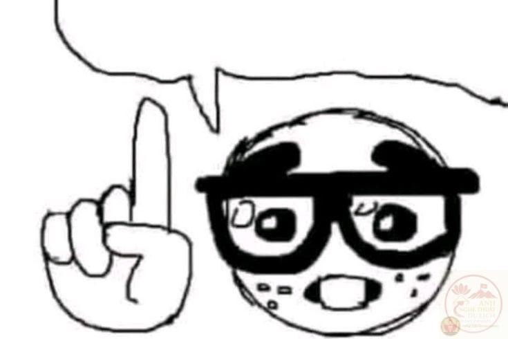 Hình nerd hài hước trở thành biểu tượng quen thuộc cho kiểu nhân vật ngốc nghếch đáng yêu