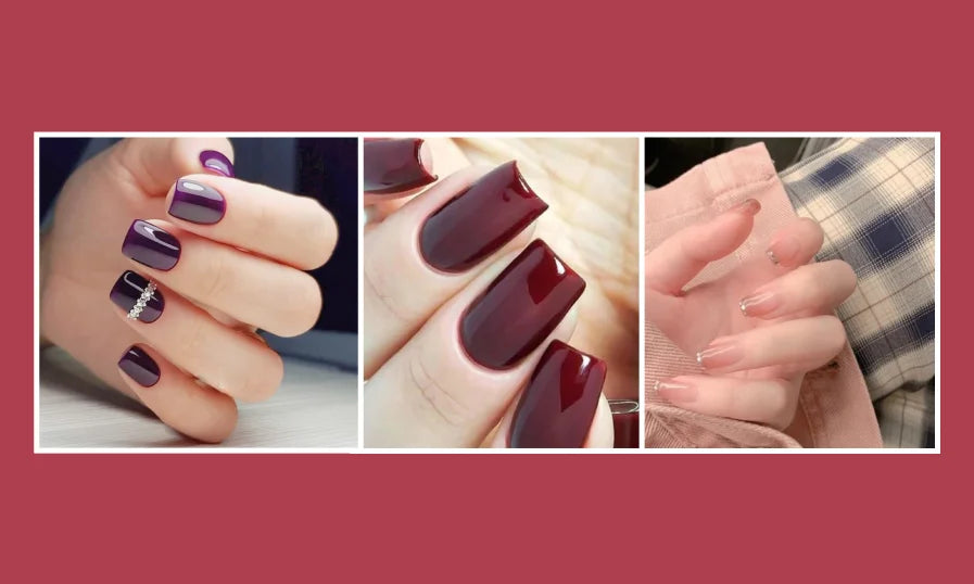 Nail màu sinh xuất/sinh nhập với mệnh Thổ 2