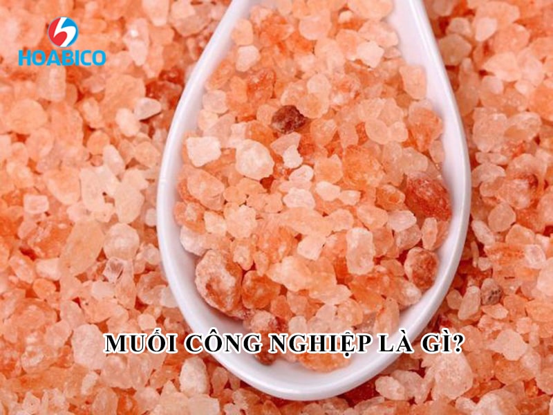 Muối công nghiệp là gì?