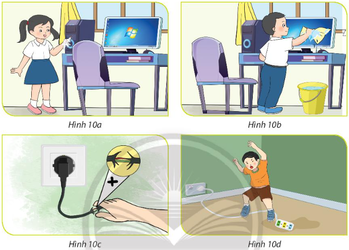 Bài 4. Làm việc với máy tính trang 16 SGK Tin học 3 Chân trời sáng tạo</>