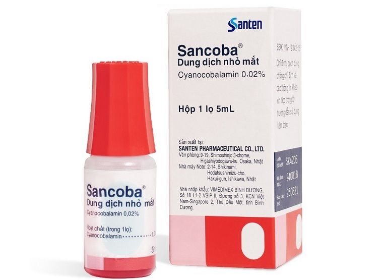 Thuốc nhỏ mắt cận thị Sancoba: Công dụng, chỉ định, cách sử dụng