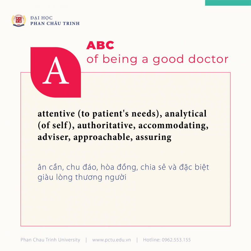 Một bác sĩ giỏi cần những đức tính, phẩm chất nào?