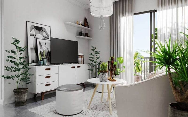 Soi phong cách thiết kế phòng khách hiện đại và cổ điển 