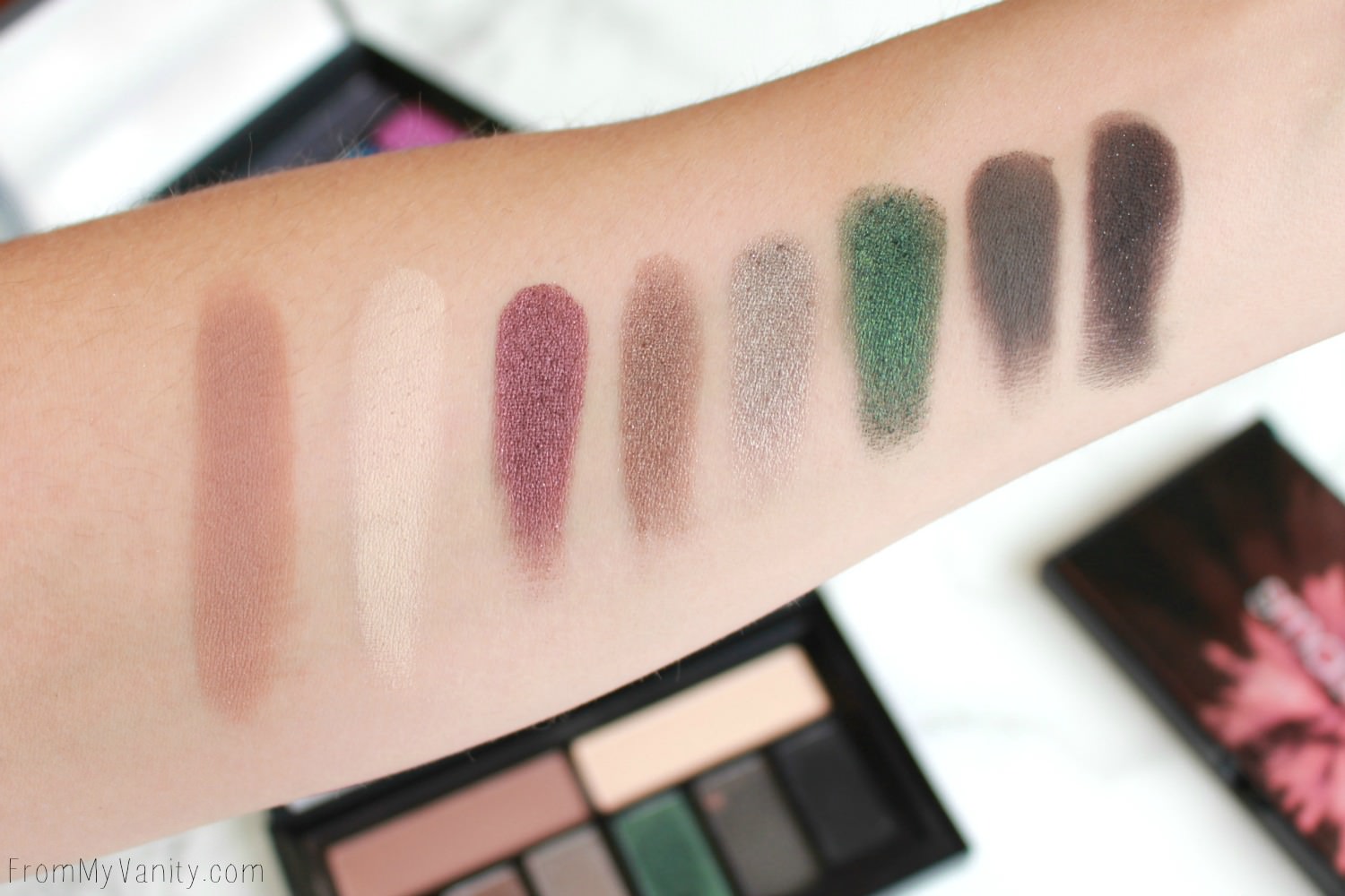Smashbox Cover Shot Palette Collection | Smoky | Swatches