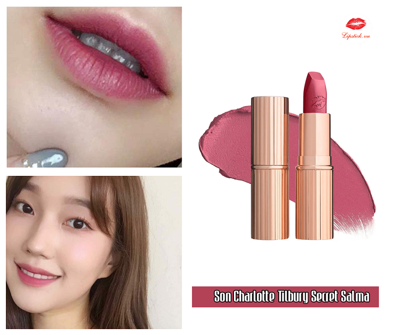 Son Charlotte Tilbury màu Secret Salma – Hồng Đất Đẹp Nhất