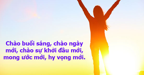 Chào buổi sáng