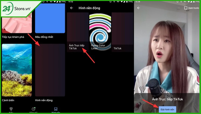 Cách cài video TikTok làm màn hình khóa cho điện thoại Android