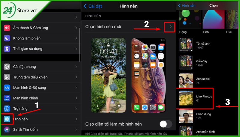 Cách cài màn hình khóa từ video TikTok