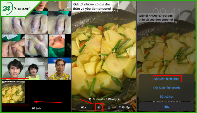 Lấy video TikTok vừa tải về làm màn hình khóa cho iPhone