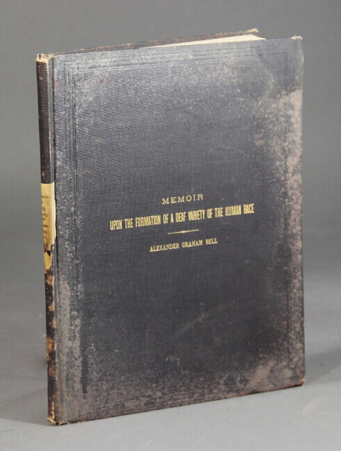 A black book with