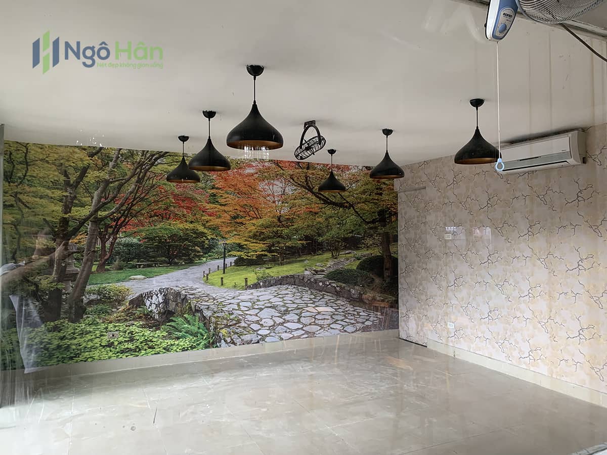 Tranh dán tường phong cảnh thiên nhiên đẹp