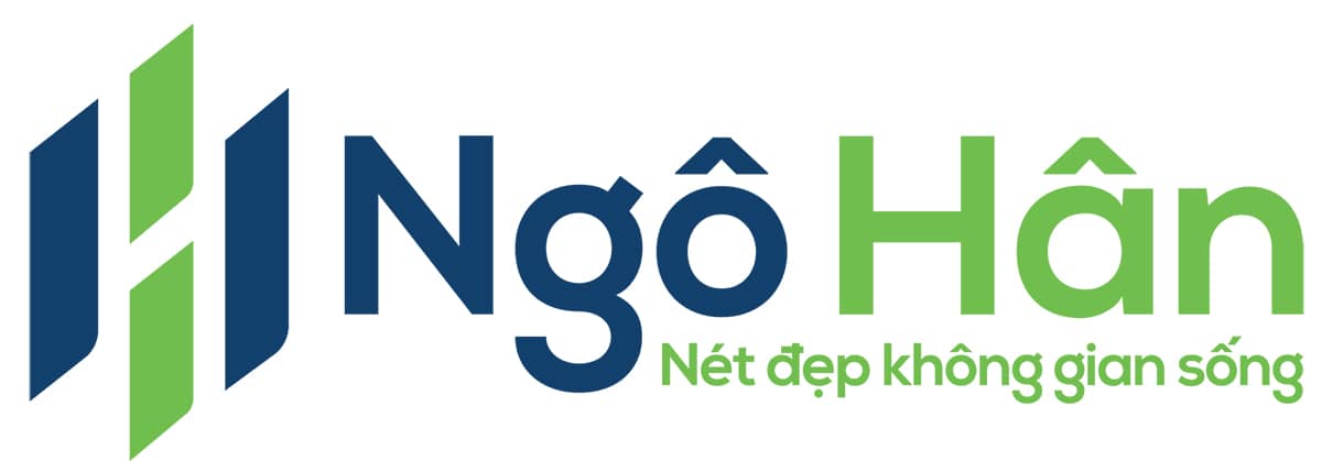 Logo giấy dán tường Ngô Hân