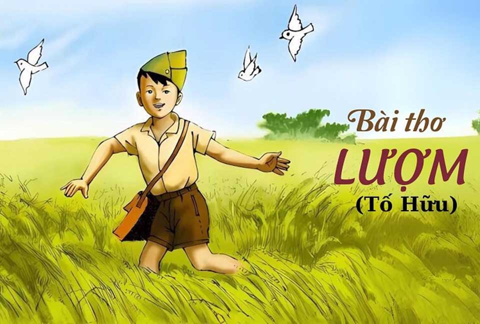 Quy tắc gieo vần trong thể thơ bốn chữ trong bài lượm của tố hữu