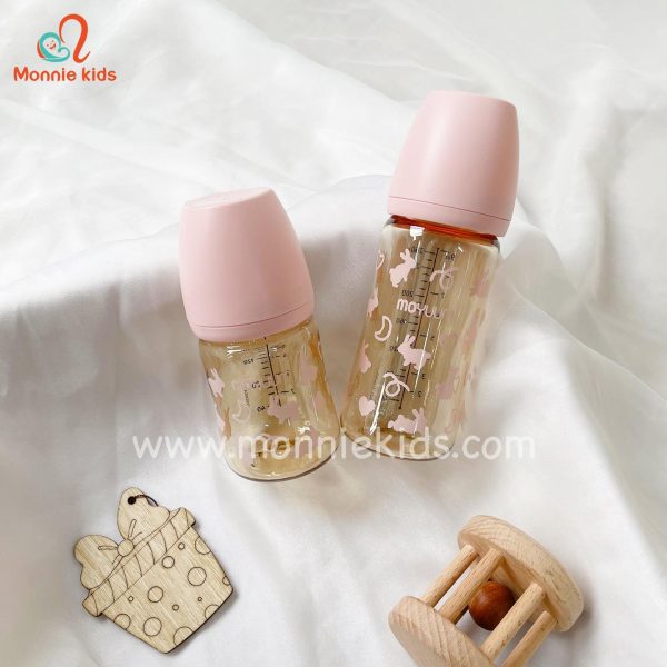 Cách thay núm ty cho bình sữa Moyuum
