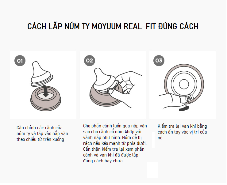 Review bình Moyuum họa tiết thỏ có tốt không?