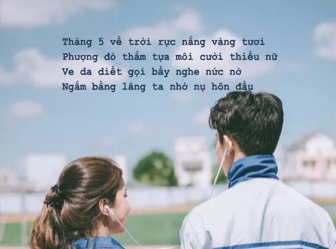 Thơ tháng 5 hay nhất về mùa hạ, tình yêu và tuổi học trò 5