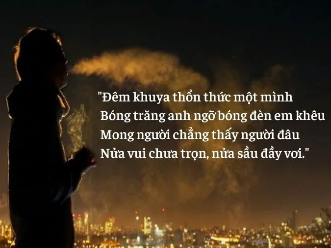 THƠ MẤT NGỦ VỀ ĐÊM - CHÙM THƠ TÂM TRẠNG ĐẦY CẢM XÚC 4