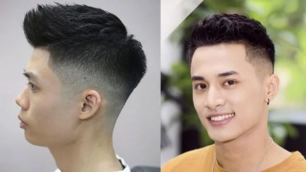 Kiểu tóc Short Quiff cho bé trai