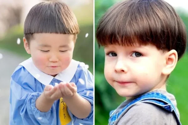 Kiểu tóc Bowl Cut (tóc nồi) cho bé