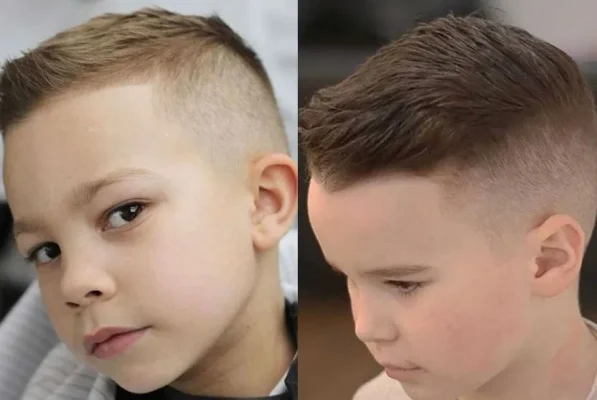 Kiểu tóc Messy Crop cho bé trai