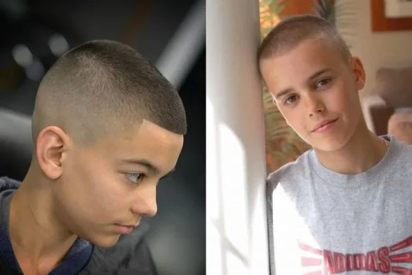 Kiểu tóc Buzz Cut (húi cua) cho bé
