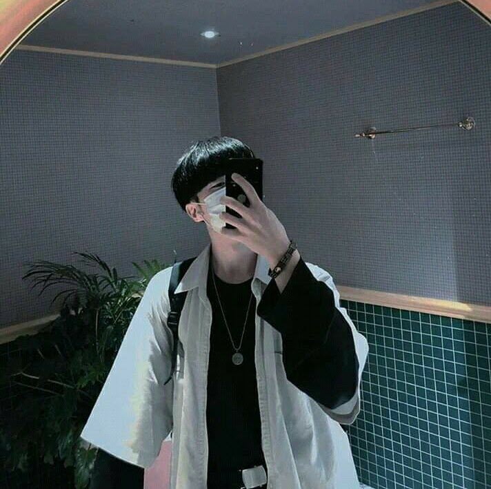 Ảnh trai đẹp che mặt cool ngầu chất