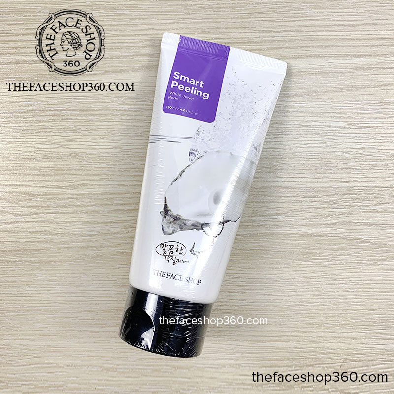 Mặt trước Tẩy tế bào chết Ngọc Trai SMART PEELING White Jewel