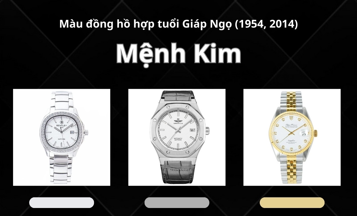 Tuổi Ngọ hợp màu gì? Cách chọn đồng hồ đúng mệnh, may mắn