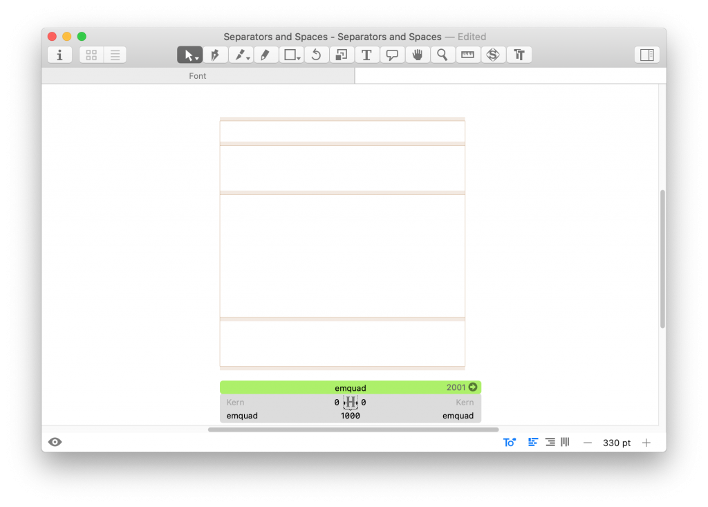 Spaces and separators