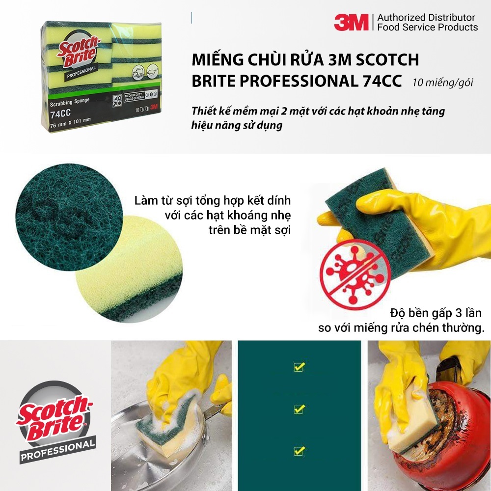3m scotch brite 74cc uu diem