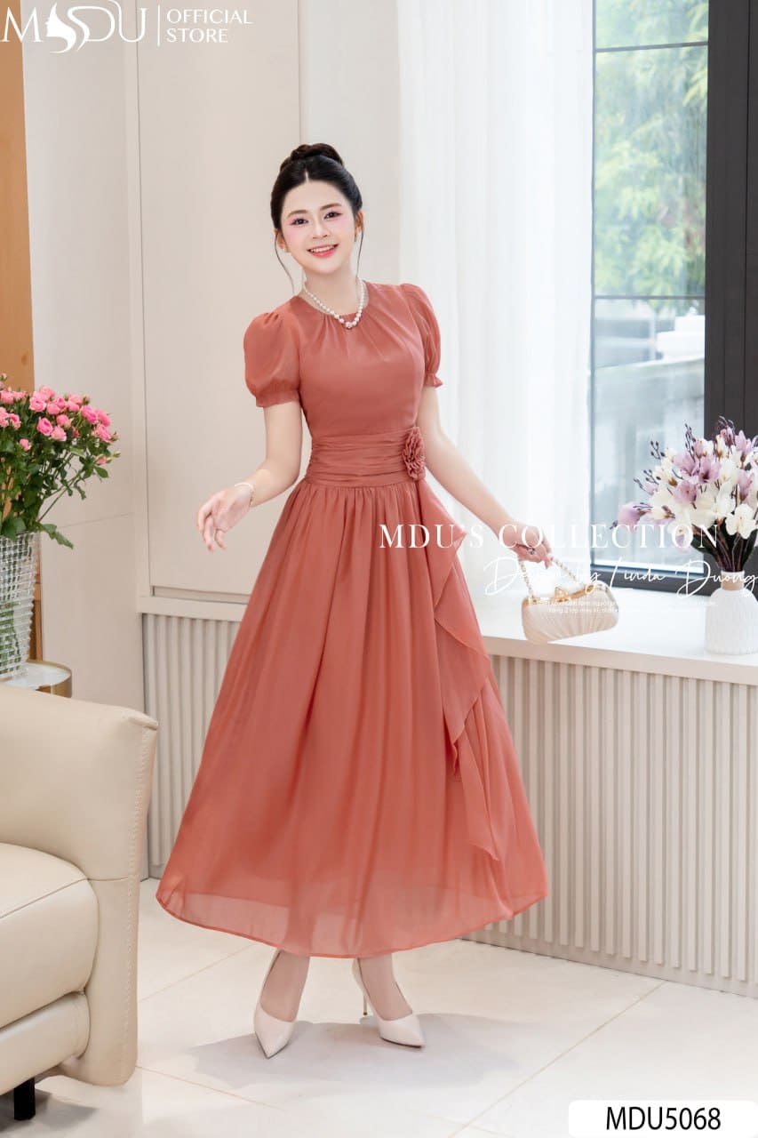Mẫu váy ăn tiệc cho nàng đầy đặn