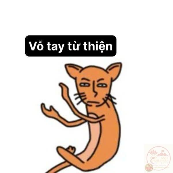 Khoảnh khắc vỗ tay, ai xem cũng bật cười.