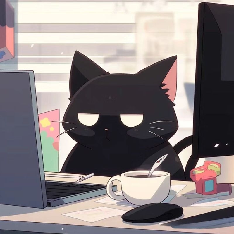anime mèo đen