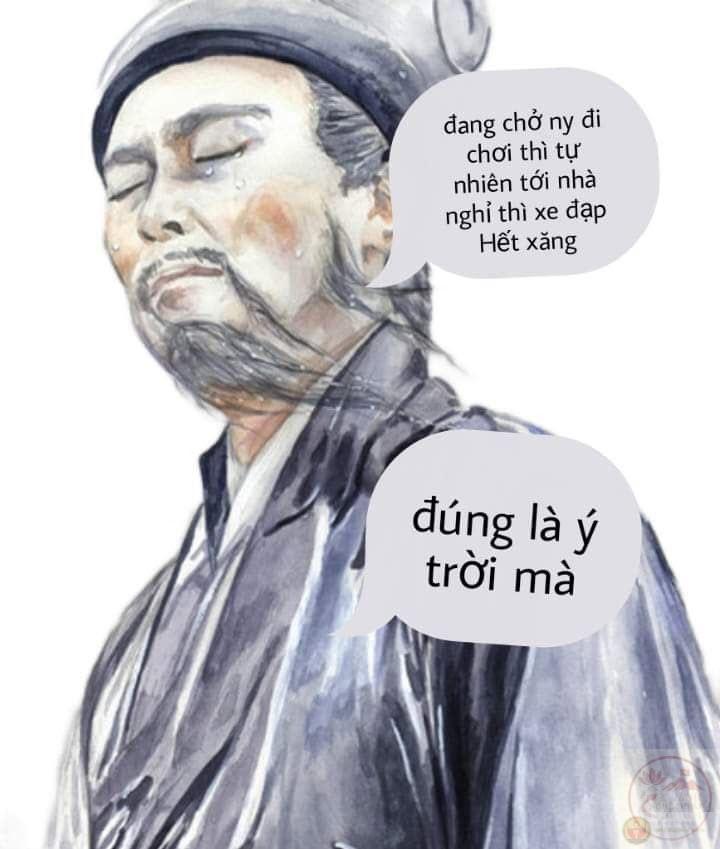 Dáng vẻ bình thản của Gia Cát Lượng khiến câu ý trời càng thêm thú vị
