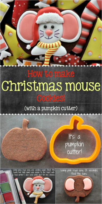Christmas Mouse Cookies with Yankee Girl Yummies