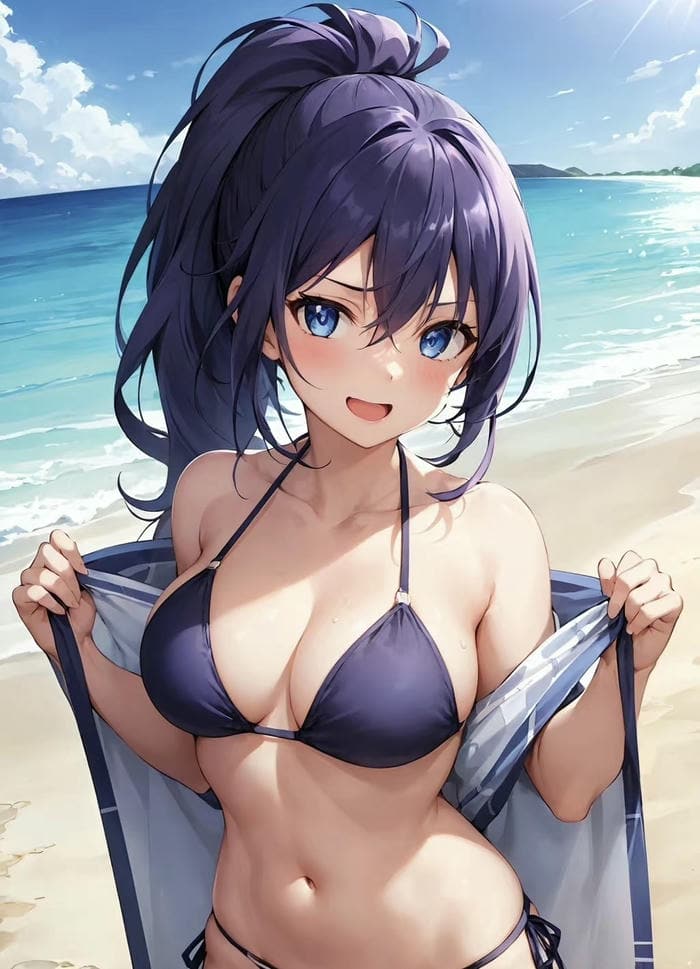 hình anime nữ xinh quyến rũ