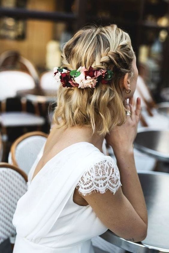 Ảnh cô dâu tóc ngắn