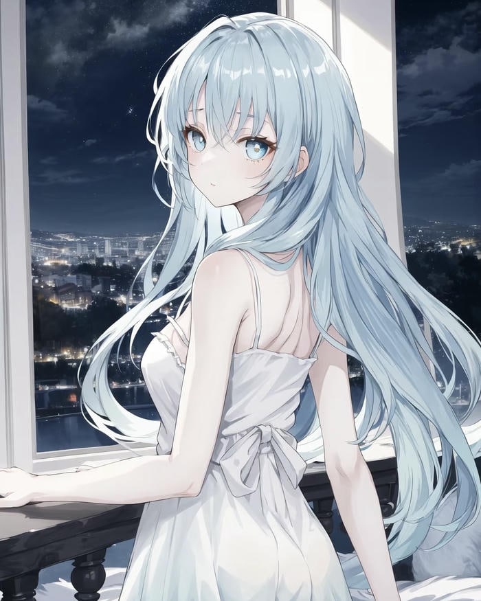Ảnh gái mlem anime phong cách thời trang cuốn hút