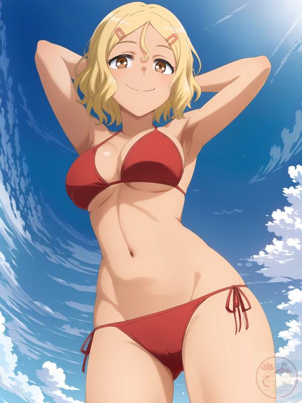 Ảnh anime bikini girl trong sáng