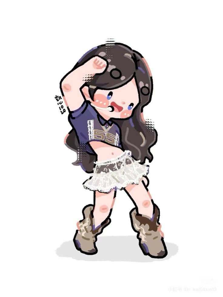 Jennie Blackpink 3D Pop Up Card