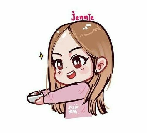 Jennie Blackpink 3D Pop Up Card