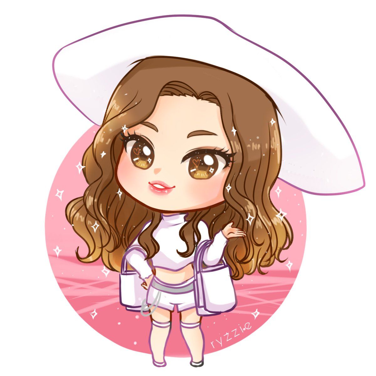 Jennie Blackpink 3D Pop Up Card