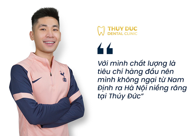 Đánh giá của khách hàng niềng răng tại Nha khoa Thúy Đức 3
