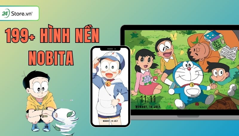 199+ Hình nền Nobita cute, buồn, cool ngầu, full HD, ĐẸP NHẤT