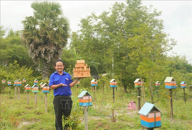 Thu nhập cao từ mô hình nuôi ong dú 'thuận thiên'