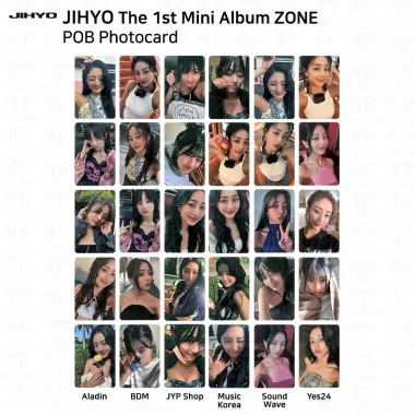 Thẻ ảnh Jihyo Twice chính hãng giá rẻ - Jihyo Zone solo chỉ 50k giảm từ 65k